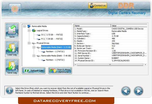 Free Digital Camera Recovery software