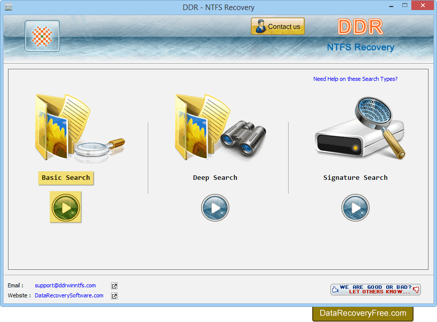 Choose any one searching mode Choose any one searching mode
